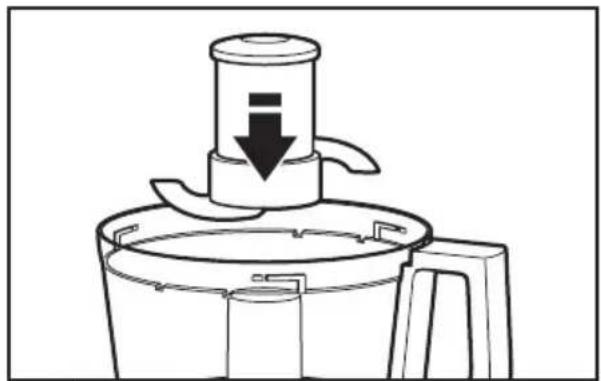 KITCHENAID KFP0933OB - Montage de la lame polyvalente - 1