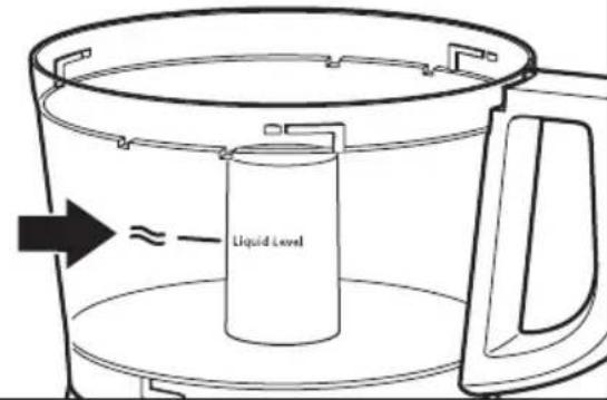 KITCHENAID KFP0933OB - Peligro con las Cuchillas Giratorias - 1