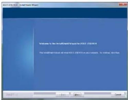 ASUS USBN14 - หากต้องการติดตั้งไตรเวอร์สำหรับ ASUS USB-N14 ของคุณ: - 2