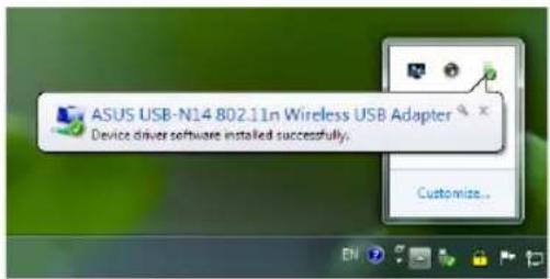 ASUS USBN14 - หากต้องการติดตั้งไตรเวอร์สำหรับ ASUS USB-N14 ของคุณ: - 6