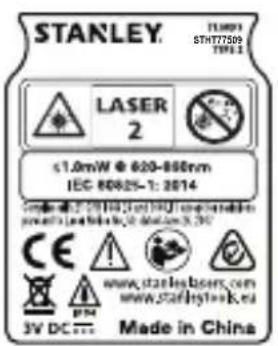 STANLEY TLM99 - WARNING: - 1