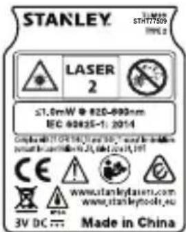 STANLEY TLM99 - WARNING: - 1