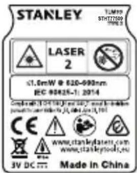 STANLEY TLM99 - ADVARSEL: - 1