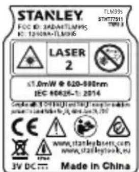 STANLEY TLM99 - NPOEIAOIOIHSH: - 2