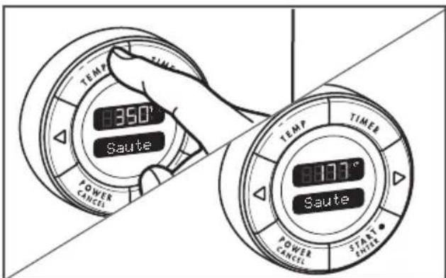 KITCHENAID KMC4244SS - CHANGING BETWEEN FAHRENHEIT AND CELSIUS - 1