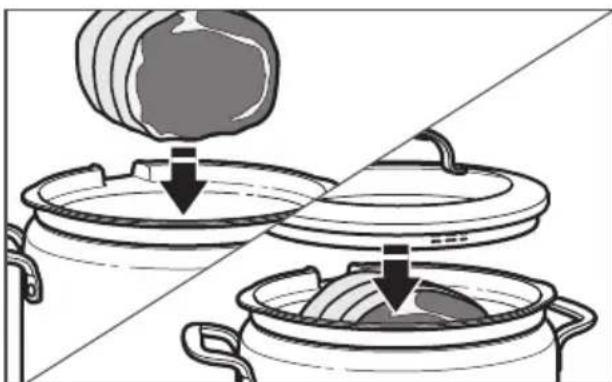 KITCHENAID KMC4244SS - ROTISSAGE AVEC LA GRILLE DE ROTISSAGE - 2
