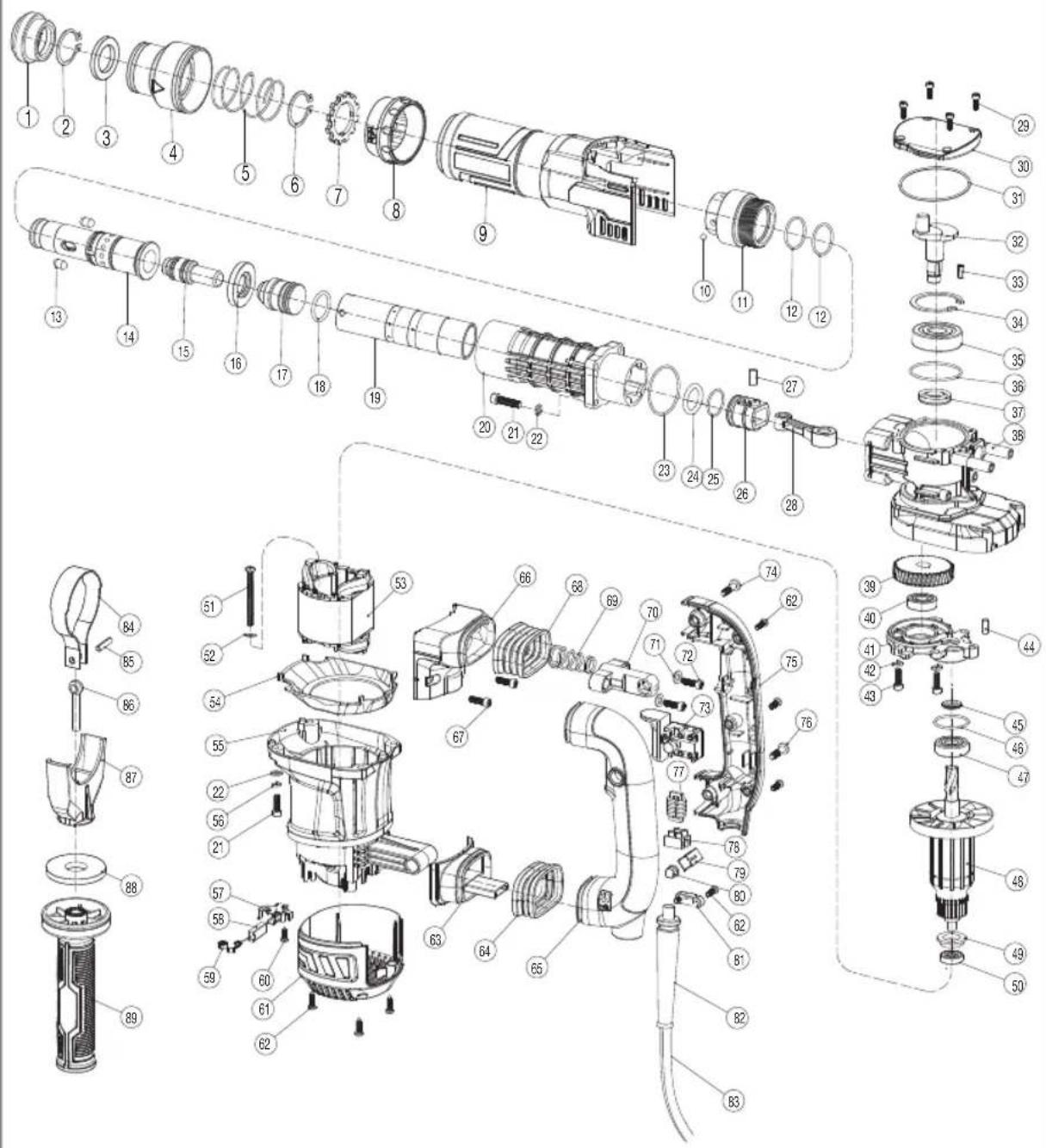 Ferm HDM1040P - Yalinizca AT ülkeleri icin - 1