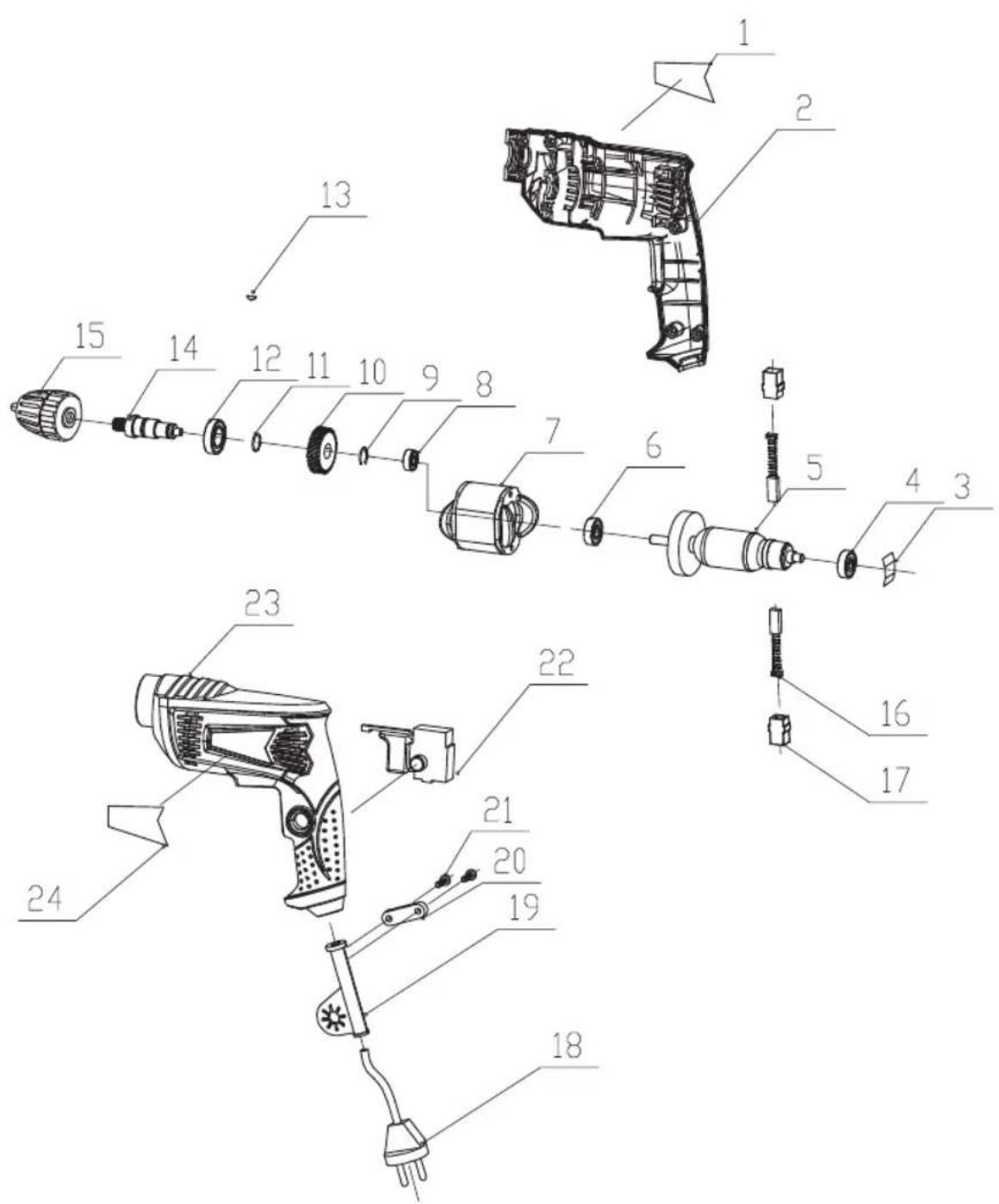 Ferm PDM1048P - Chỉ dành cho các nước Liên minh Châu Âu - 1