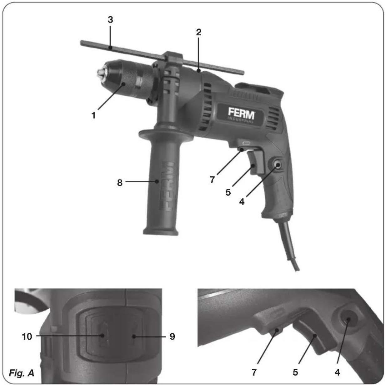 Ferm PDM1049P - PDM1049P\_K - 1