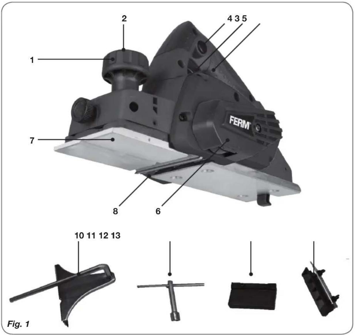 Ferm PPM1015P - 1
