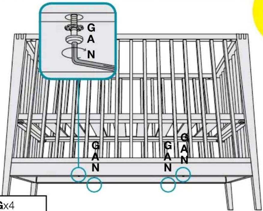 Linea Lettino - Assembly - 12