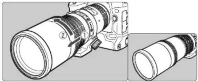 CANON EF 135mm f2L USM - EF135mm f/2L USM · EF200mm f/2,8L II USM - 1