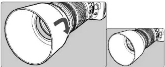 CANON EF 70300mm f45.6 IS USM - Parasoleil (vendu séparément) - 1