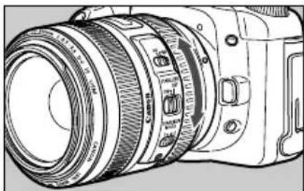 CANON EF 70300mm f4.55.6 DO IS USM - Réglage du zoom - 1