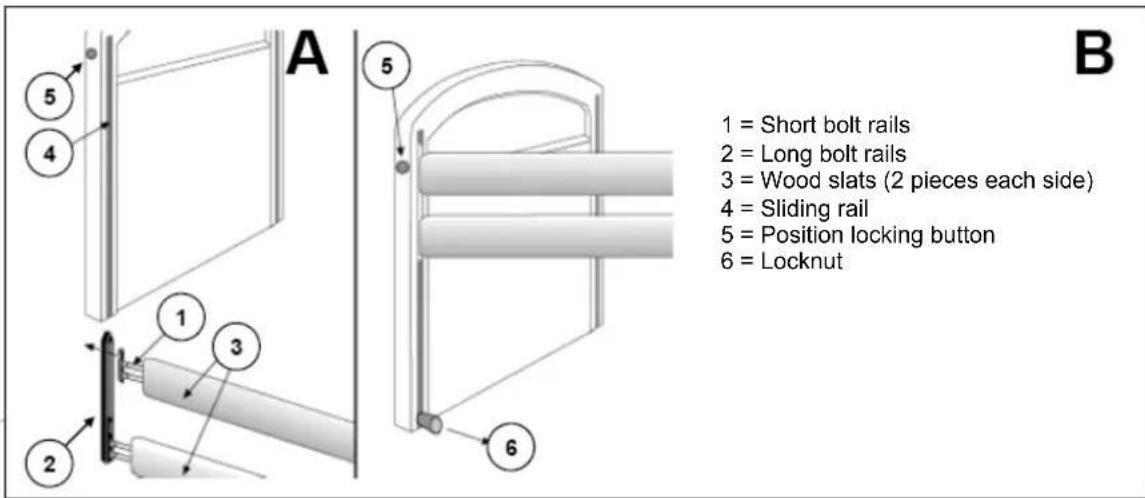 Vermeiren Luna - Wooden side railings - 1