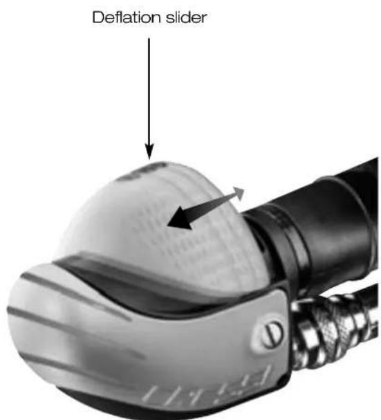 Deflation slider