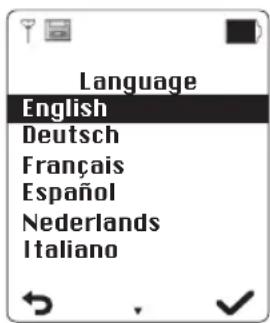 PEAQ PDP170 - EINSTELLLEN DER ANZEIGESPRACHE - 2