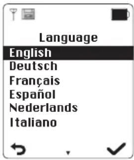 PEAQ PDP170 - EINSTELLLEN DER ANZEIGESPRACHE - 1