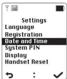 PEAQ PDP170 - SET DATE AND TIME - 1