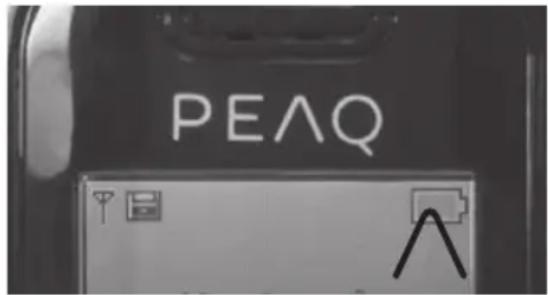PEAQ PDP170 - Akkuladezustand - 1