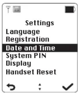 PEAQ PDP170 - REGLAGE DE LA DATE ET DE L'HEURE - 1