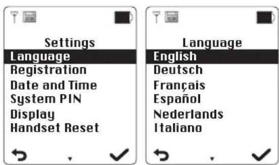 PEAQ PDP170 - IMPOSTAZIONE LINGUA DISPLAY - 1