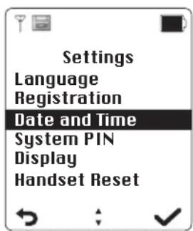 PEAQ PDP170 - DATUM- UND UHRZEITEINSTELLUNG - 1