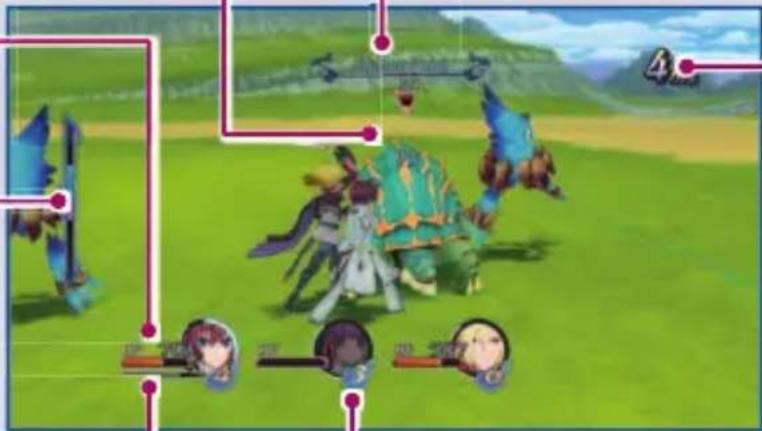 SONY Tales of Graces F - Messages de combat - 1