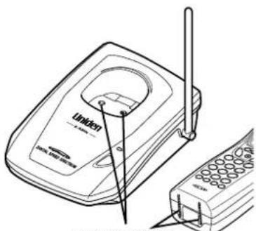 UNIDEN TRU 341 - Recharger le combiné - 5
