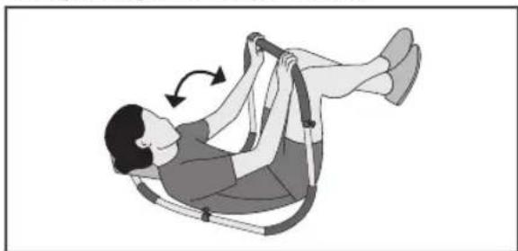 CRIVIT Z31742A - Sit-up mit gekreuzten Beinen - 1