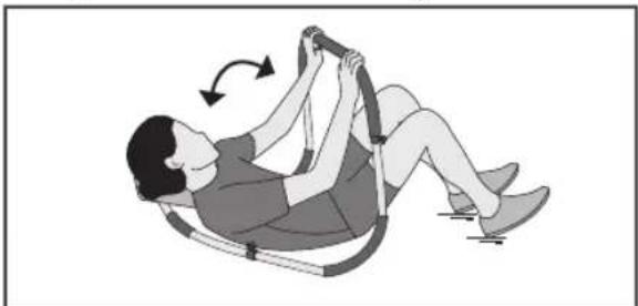 CRIVIT Z31742A - Sit-up mit Fersenberührung - 1