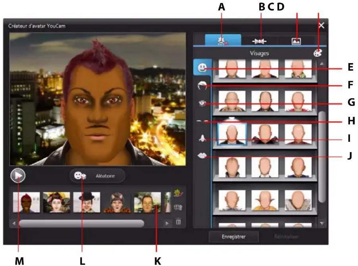 CYBERLINK YouCam 5 - Créer des avatars personalisés dans le Créateur d'avatar - 1