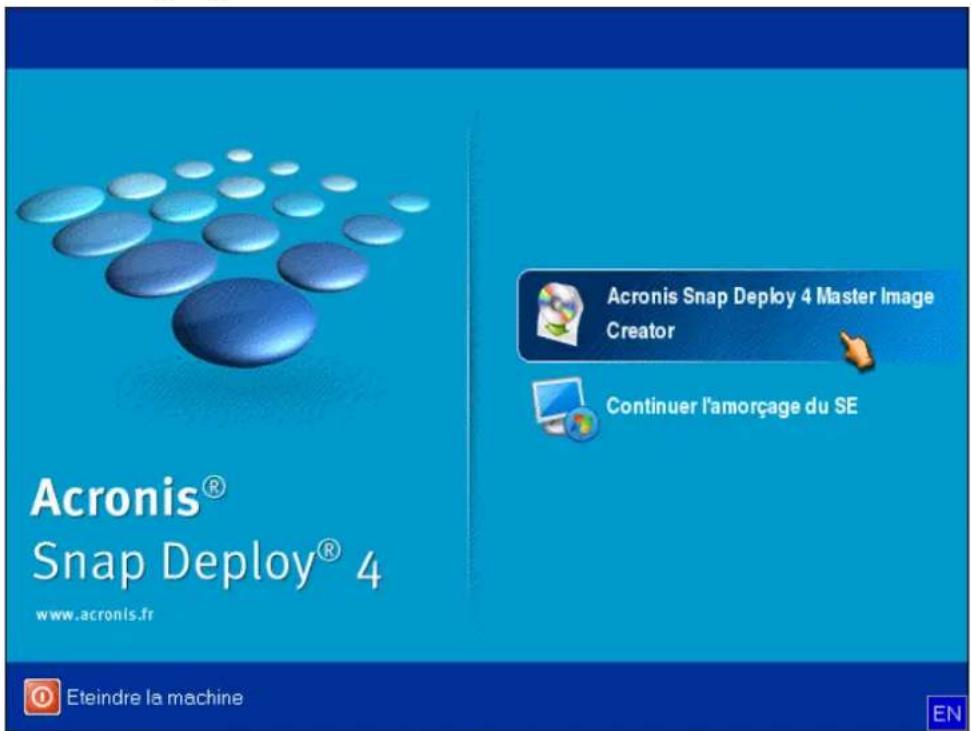 ACRONIS Snap Deploy 4 - Pour effectuer la création d'image hors ligne - 1