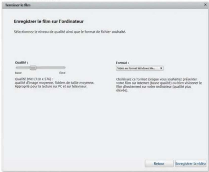MAGIX Video Easy - Exporter en tant que fichier - 1