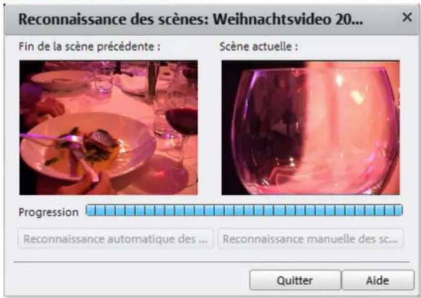 MAGIX Video Easy - Reconnaissance des scènes - 1