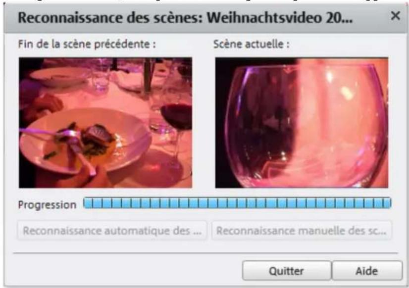 MAGIX Video Easy - Reconnaissance des scènes - 1
