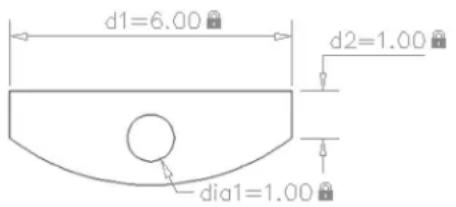 AUTODESK AutoCAD 2012 - Application de contraintes dimensionnelles - 1