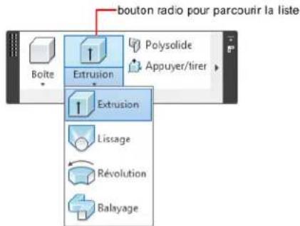 AUTODESK AutoCAD 2012 - Boutons radio - 1