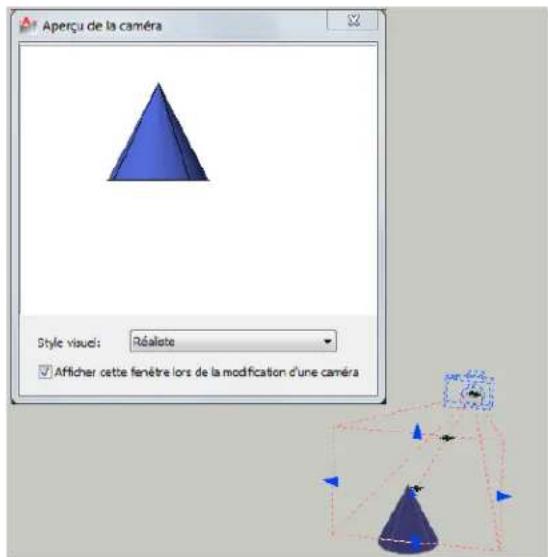 AUTODESK AutoCAD 2012 - Modification des propriétés d'uneamera - 1