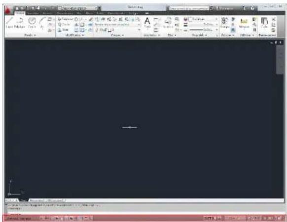 AUTODESK AutoCAD 2012 - Barred'etat del'application - 1