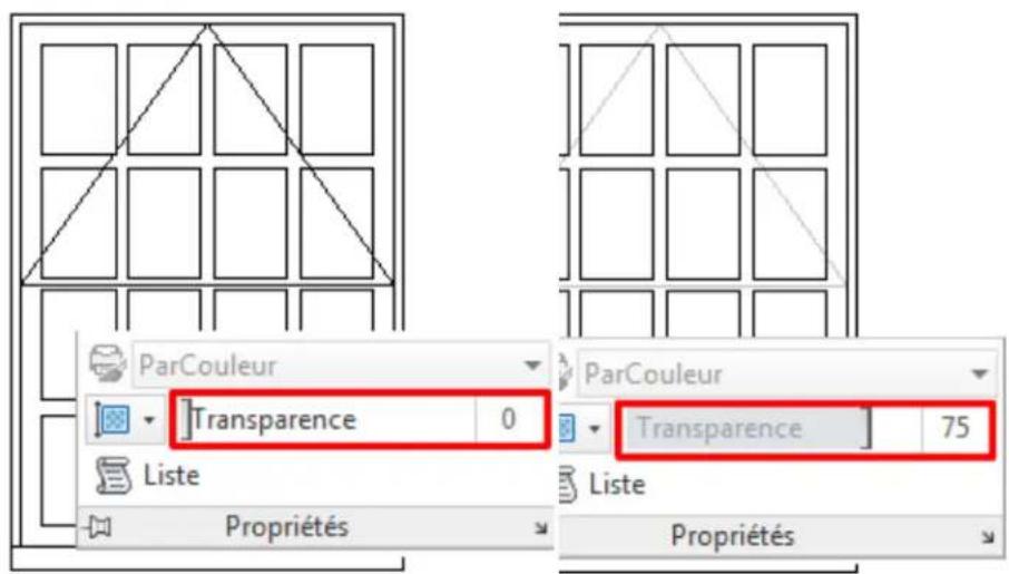 AUTODESK AutoCAD 2012 - Gestion de la transparence des objets - 1