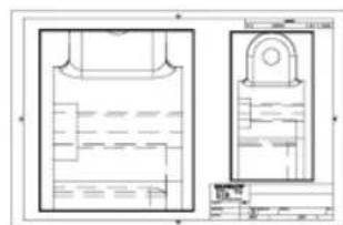 AUTODESK AutoCAD 2012 - Mise à l'échelle des types de ligne dans les fenêtres de représentation - 1