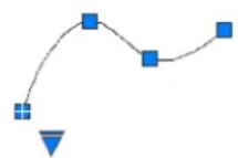 AUTODESK AutoCAD 2012 - Utilisation des sommets de contrôle et des points de lissage - 2