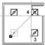 AUTODESK AutoCAD 2012 - Définition d'un décalage ou d'une rotation selon le pas de la grille - 3