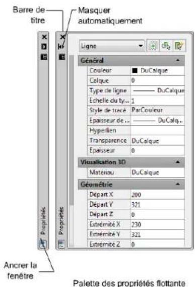 AUTODESK AutoCAD 2012 - Spécifier le comportement des fenêtres réductibles - 1
