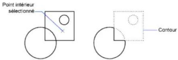 AUTODESK AutoCAD 2012 - Déception de poly lignes à partir des contours d'objets - 1