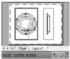 AUTODESK AutoCAD 2012 - Modification de la vue dans la fenêtre de presentation - 1