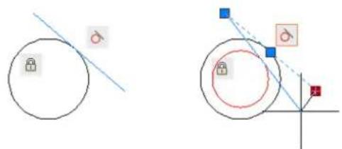 AUTODESK AutoCAD 2012 - Modification d'objets contrains à l'aide des poignées - 2