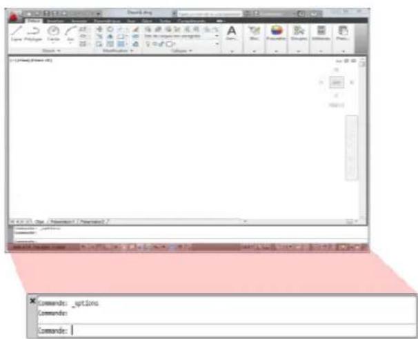 AUTODESK AutoCAD 2012 - Saisie des commandes sur la ligne de commande - 1