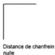 AUTODESK AutoCAD 2012 - Creation d'un chanfrein avec indication des distances - 2